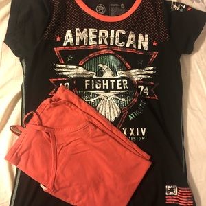 American fighter buckle shirt. Offers welcome